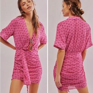 Free People | Silver Honey Mini Dress